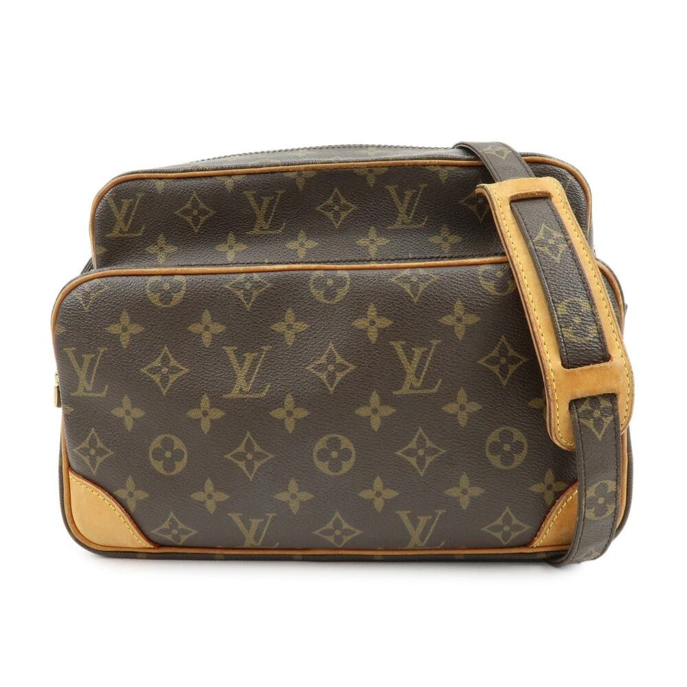 Louis Vuitton Monogram Nile Crossbody Bag Brown